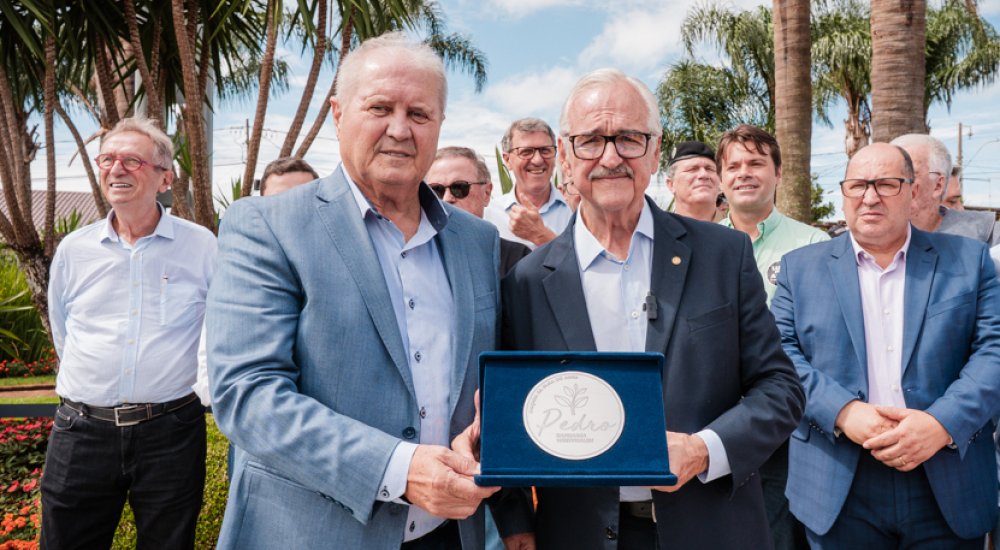 Cal�ada da Fama homenageia deputado Pedro Westphalen na Expodireto Cotrijal 2026