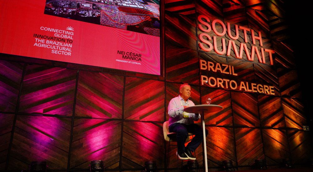 South Summit Brazil: presidente Nei C�sar Manica refor�a contribui��o da Expodireto Cotrijal para o desenvolvimento do agro brasileiro