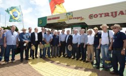 Visita do Ministro da Agricultura Blairo Maggi e delegaes internacionais a Expodireto 2017