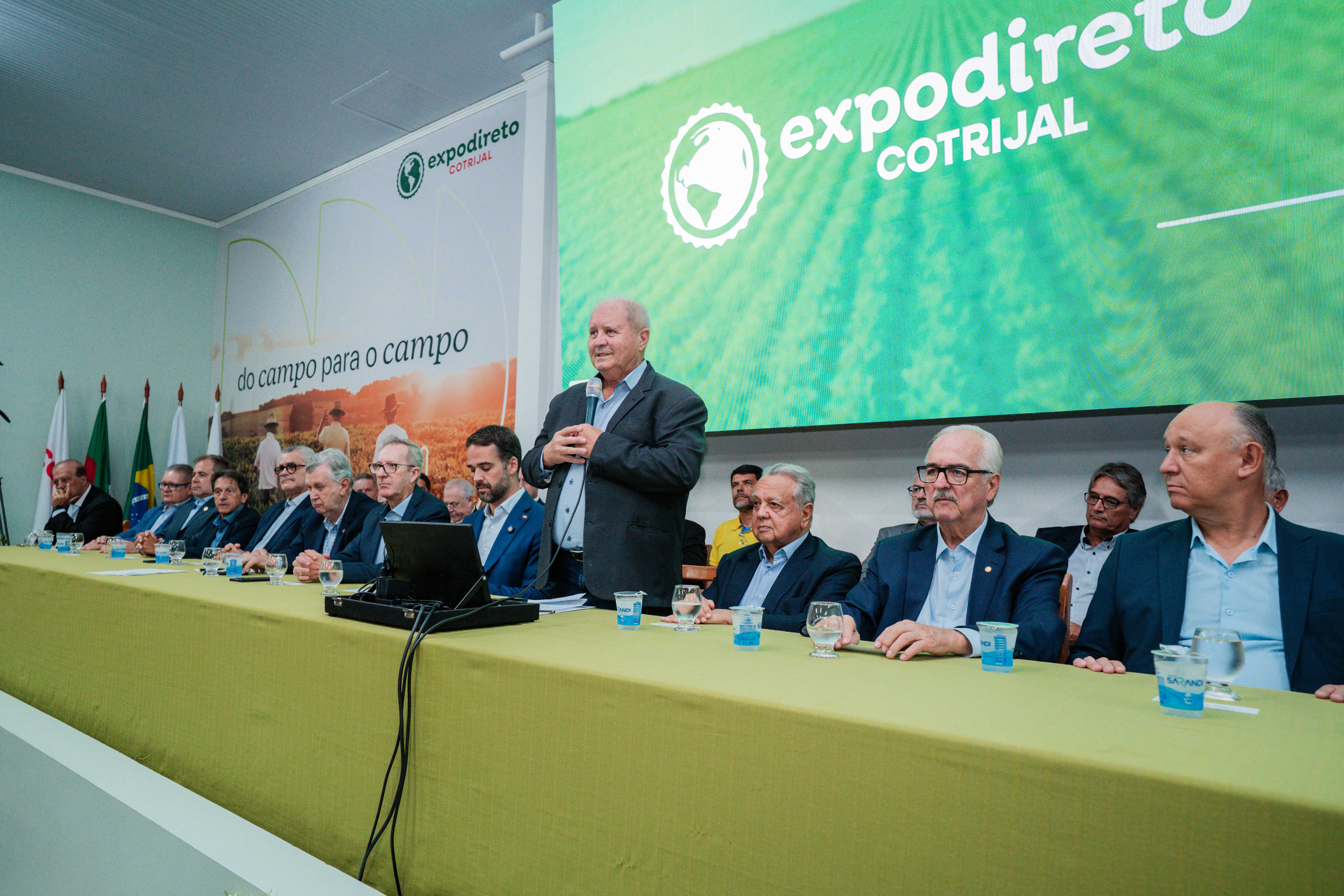 Expodireto Cotrijal inicia com reivindica��es de aux�lio para o produtor ga�cho