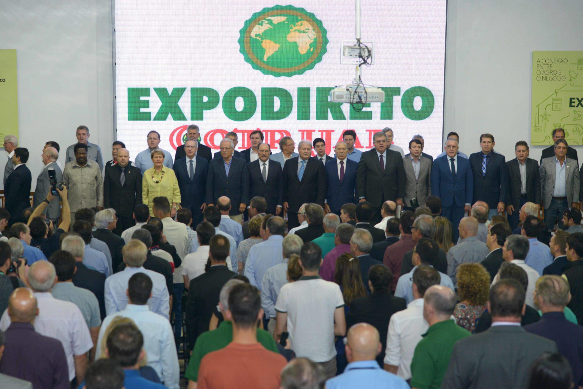 Exaltao ao agronegcio e discursos polticos na abertura Expodireto Cotrijal