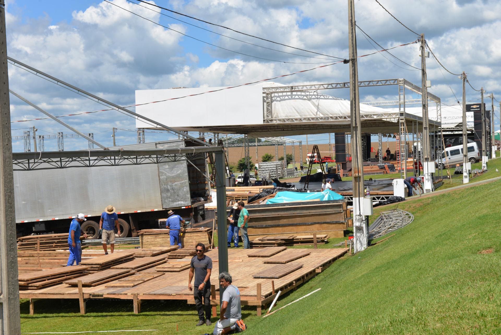 Parque no clima da feira