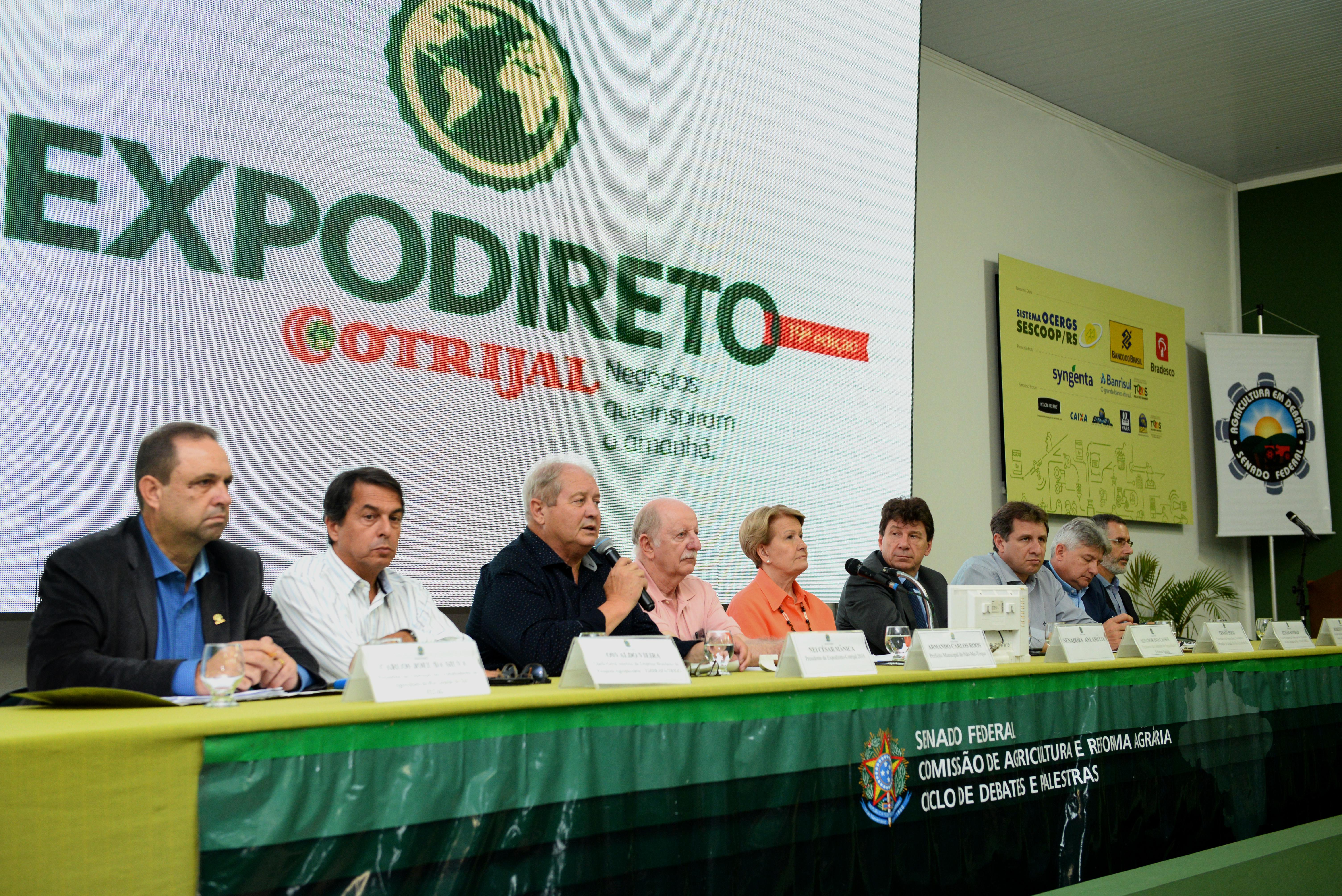 Audincia Pblica do Senado discute a inovao e a sustentabilidade no campo