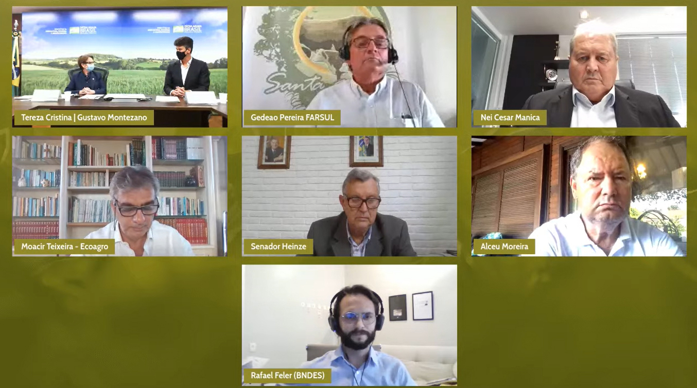 Mapa anuncia CRA com garantia do BNDES