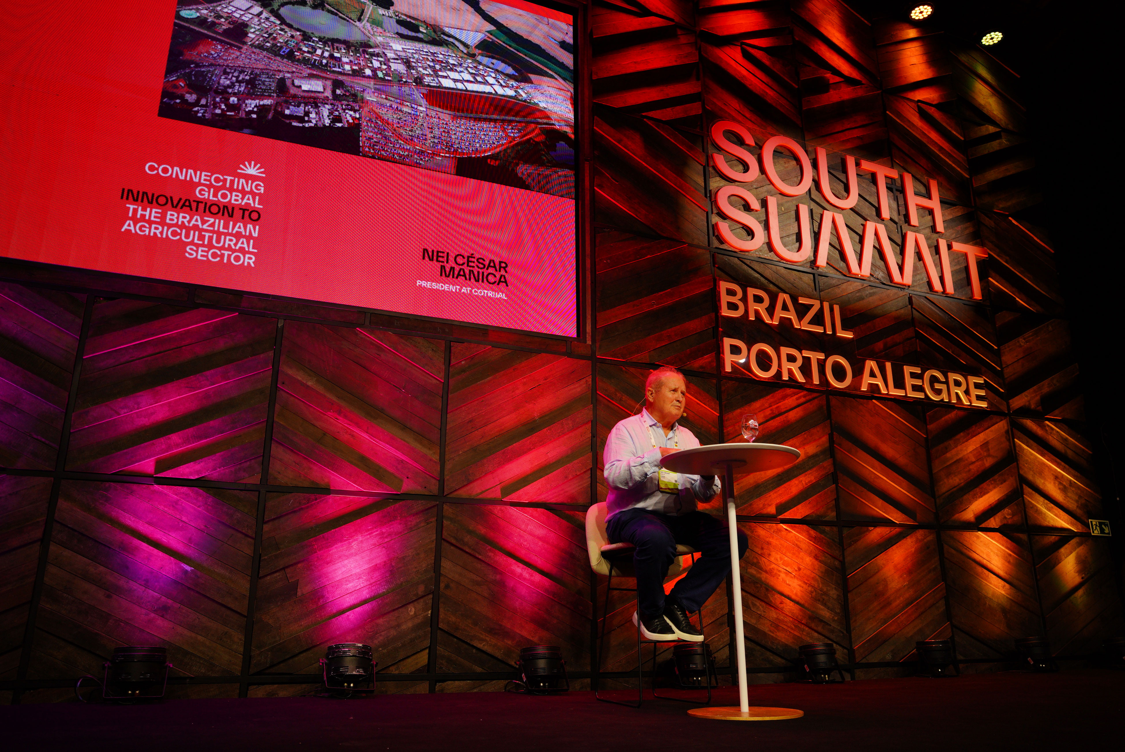 South Summit Brazil: presidente Nei C�sar Manica refor�a contribui��o da Expodireto Cotrijal para o desenvolvimento do agro brasileiro