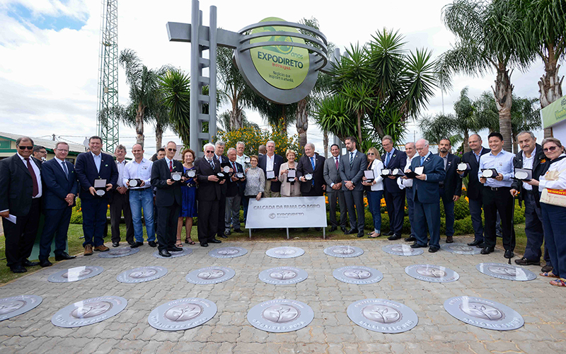 Expodireto has Walk of Fame