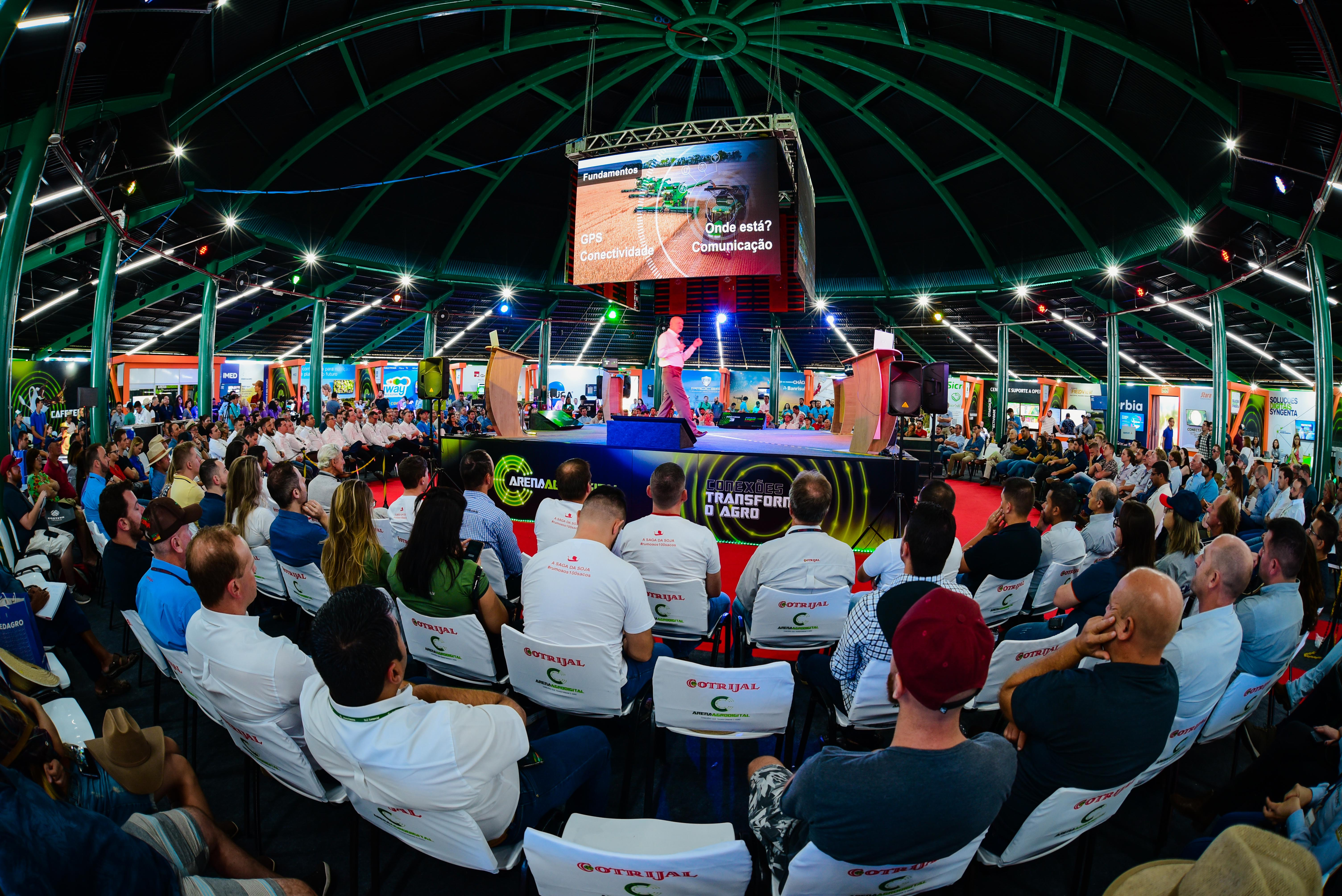 Arena Agrodigital: o mundo da tecnologia e inovao na Expodireto Cotrijal