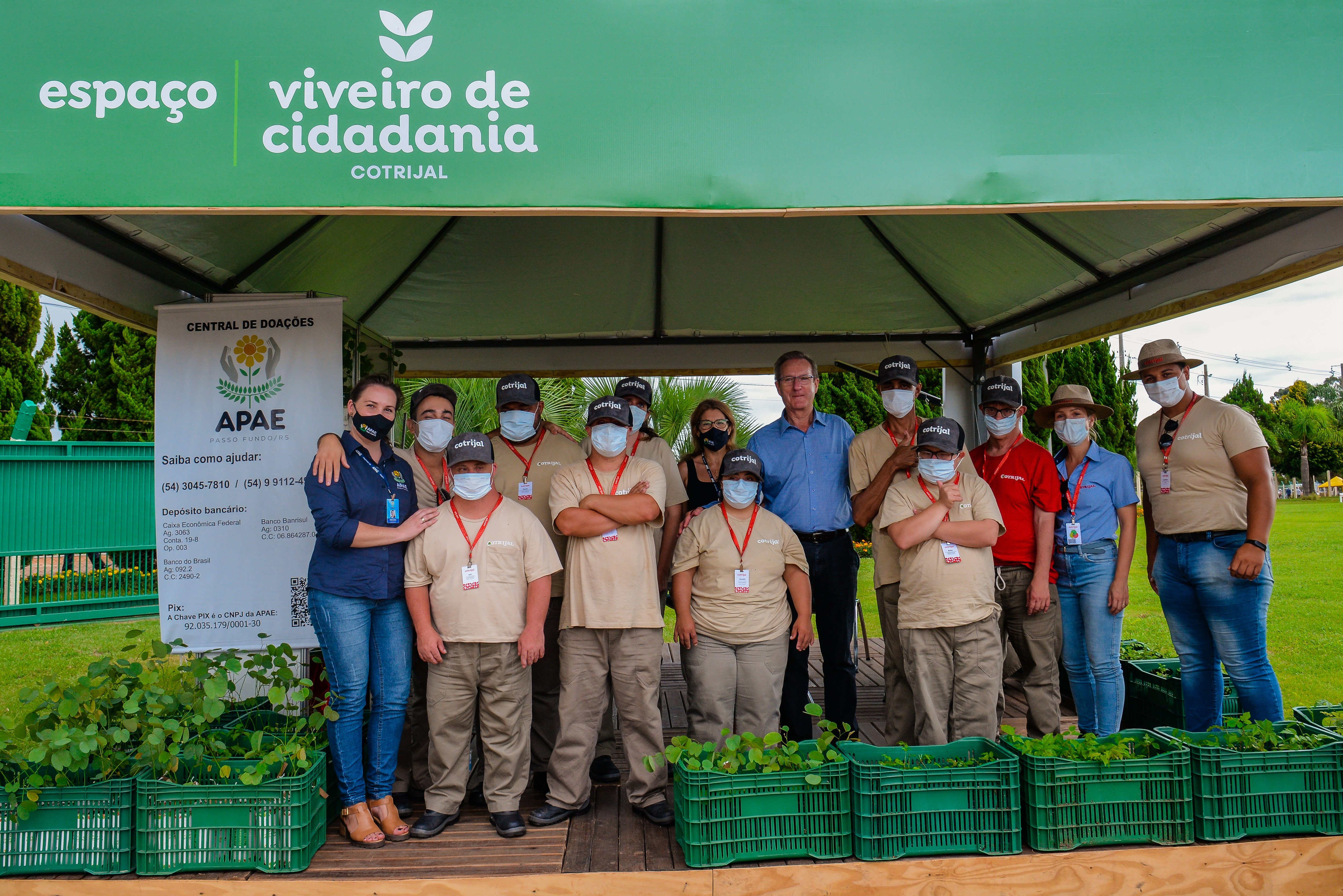 Projeto Viveiro de Cidadania distribui mudas nativas