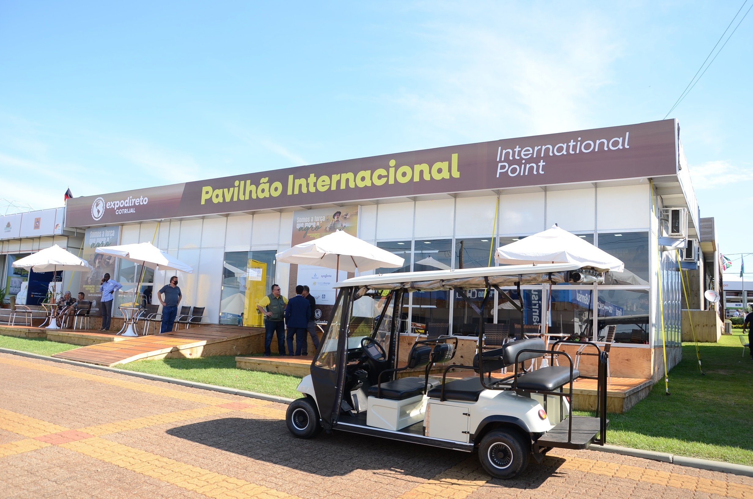 Pavilh�o Internacional � casa de 53 pa�ses na Expodireto