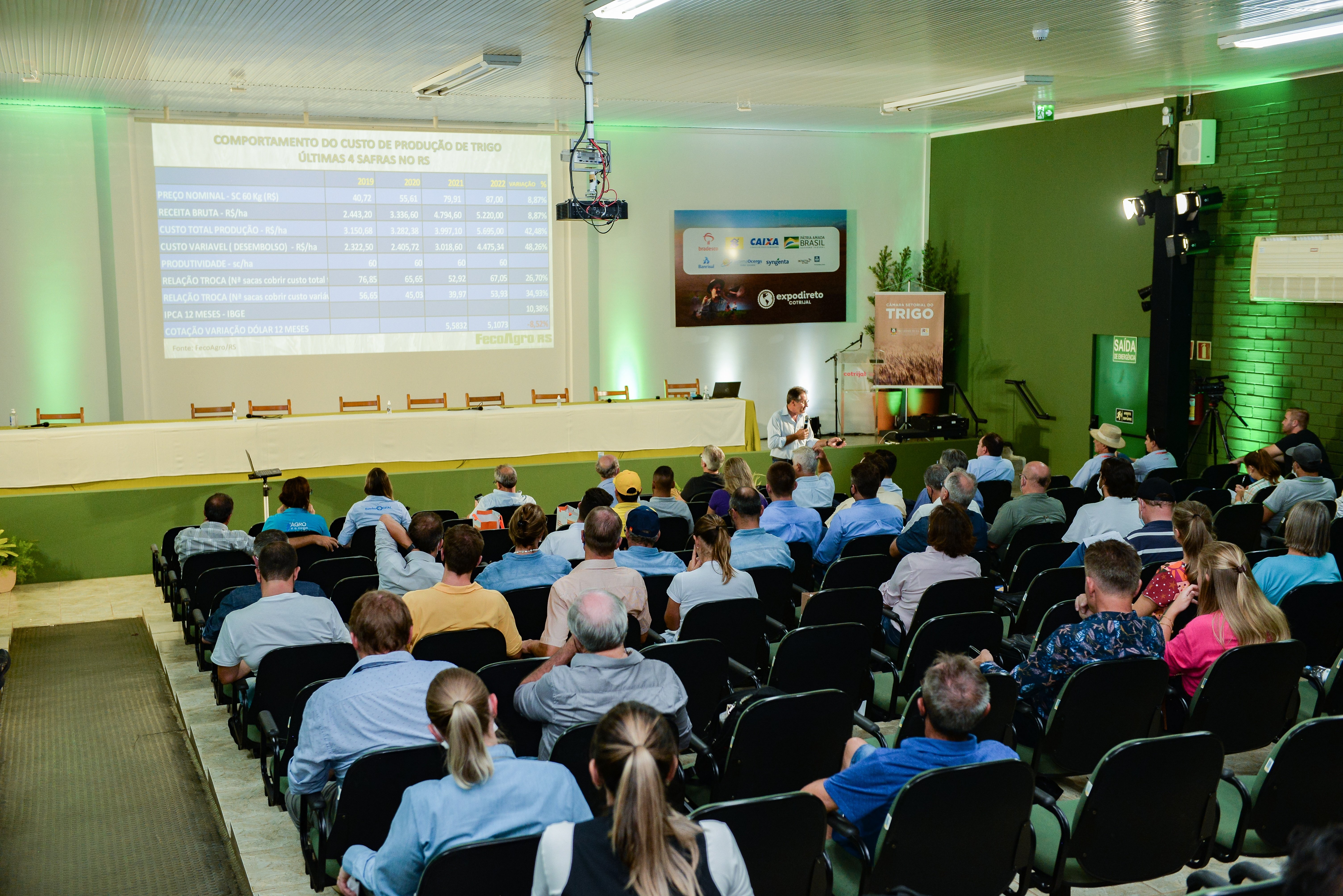 Trigo: cen�rio de custos elevados exige planejamento