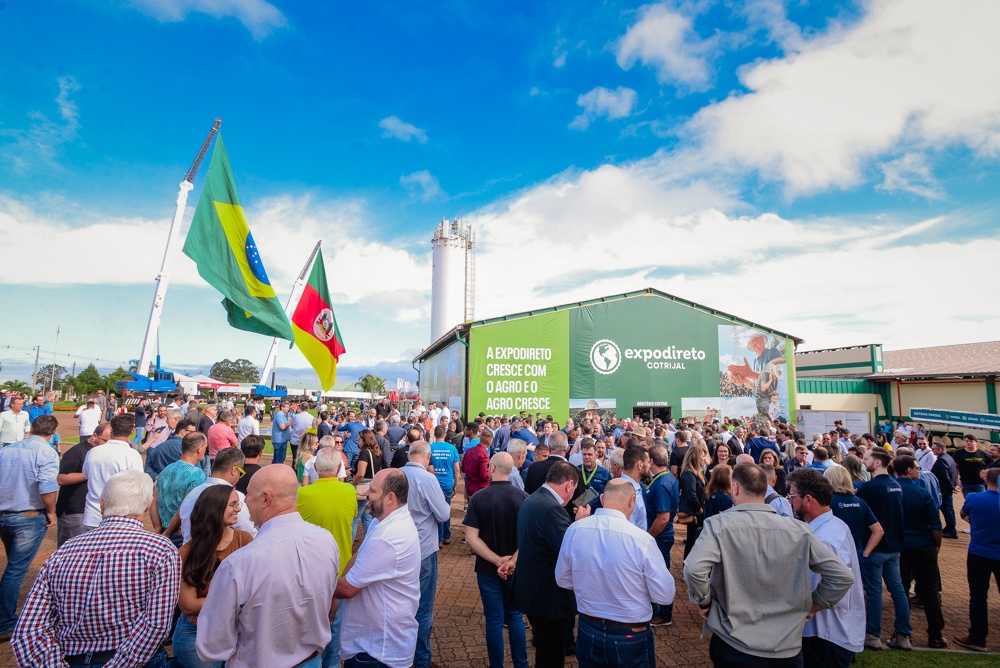 Primeiro dia de intensa movimenta��o na Expodireto Cotrijal
