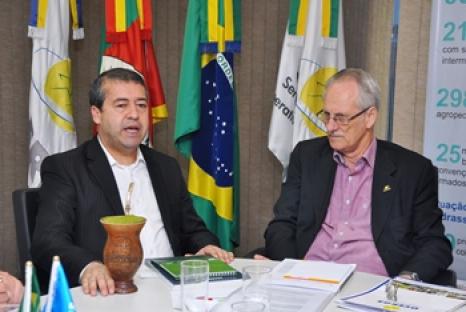 Ocergs recebe o ministro do Trabalho durante Expodireto