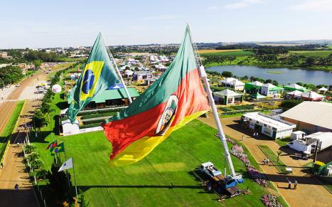 Feira refor�a o bom momento da agricultura