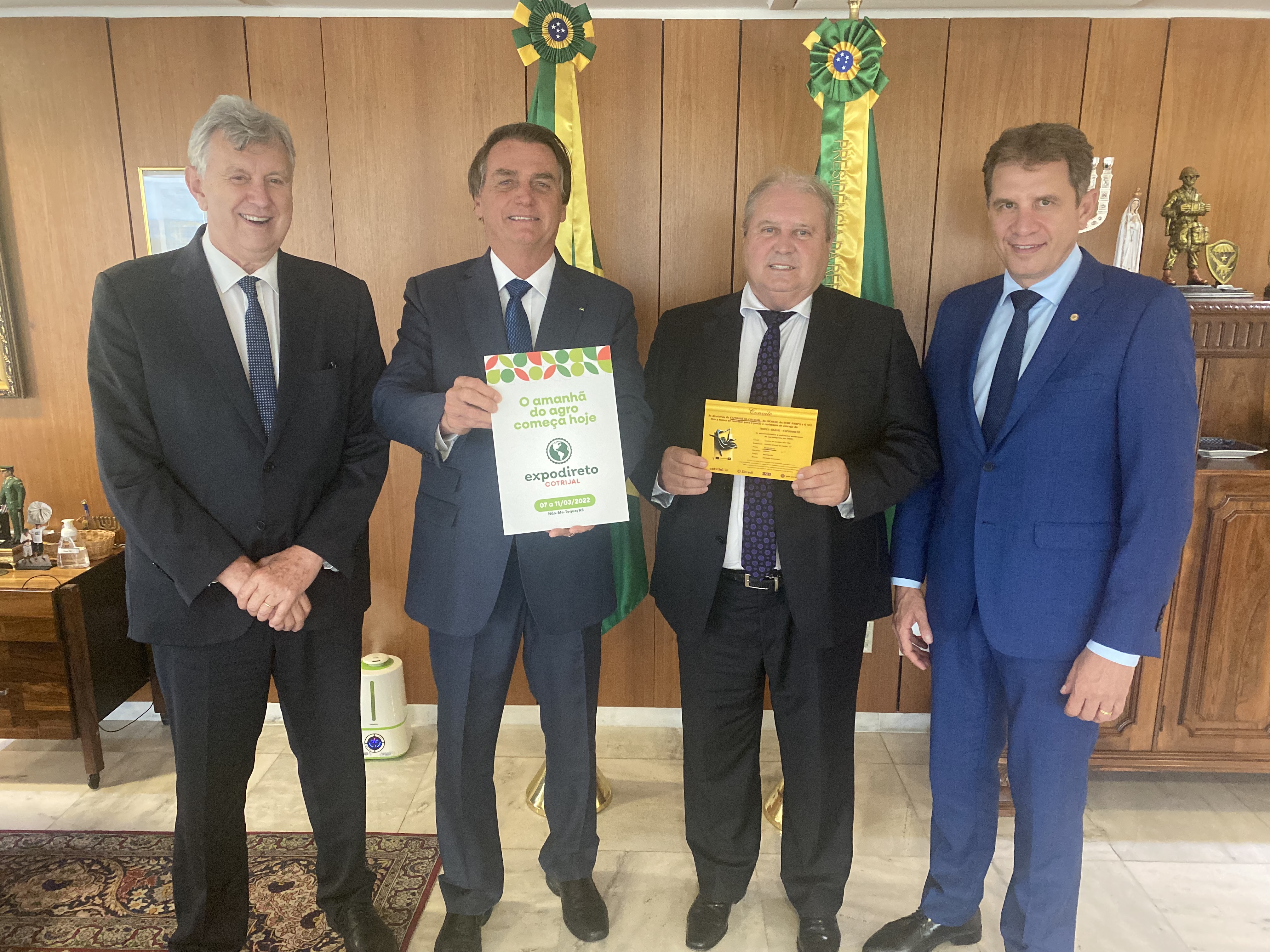 Bolsonaro diz que vai priorizar presena na Expodireto Cotrijal