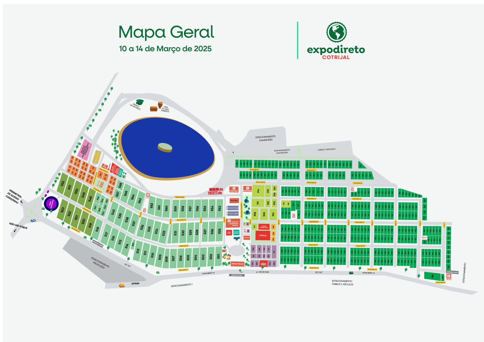 Mapa da Feira