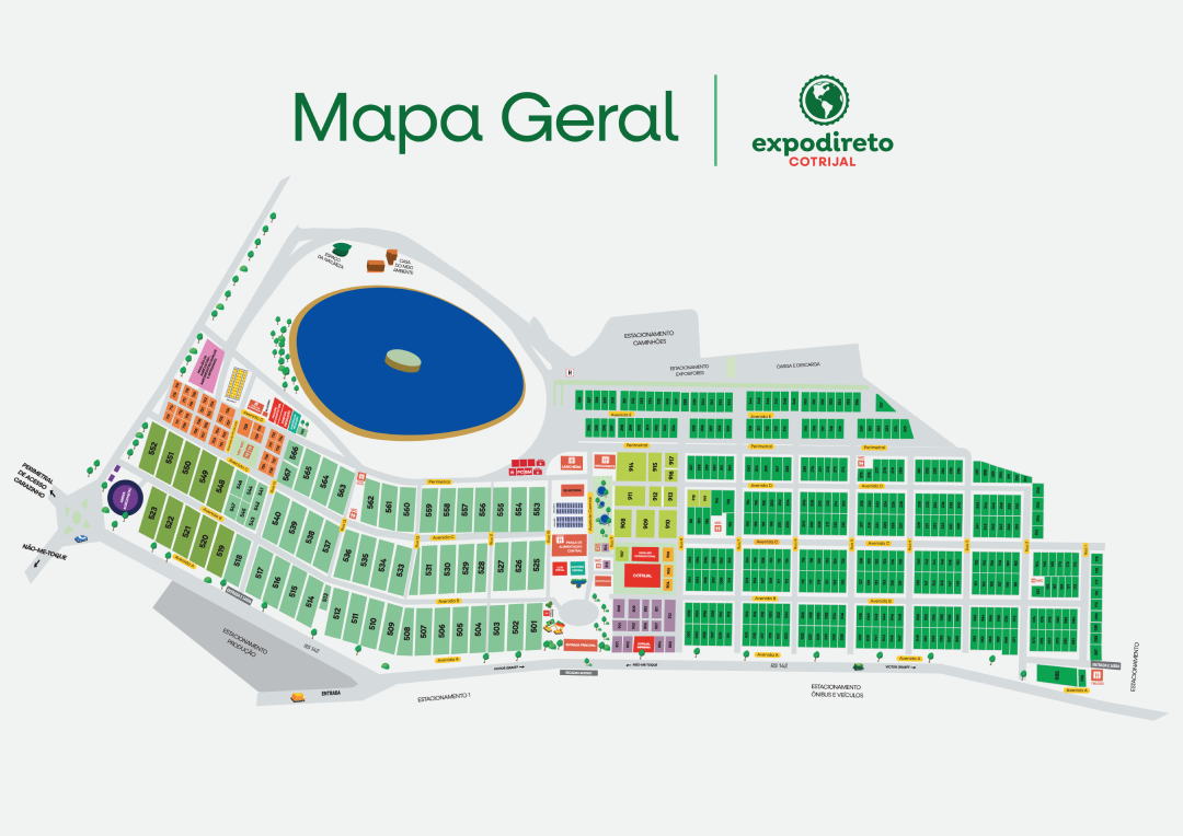 Mapa da Feira