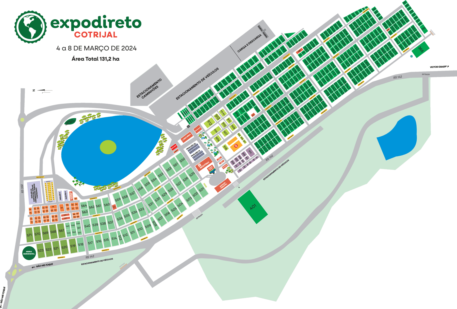 Mapa da Feira